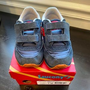 Little Kids Saucony Jazz Hook and Loop Size 7W